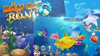 Bắn cá rồng - Tung hoành đại dương rinh ngay Jackpot khủng